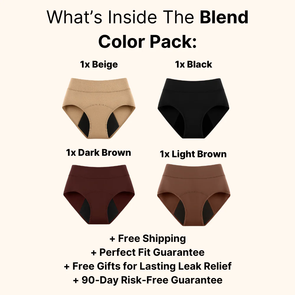❤️Last Day 50% OFF|LBMLBM™  100% Leak-Proof Underwear 4-pack