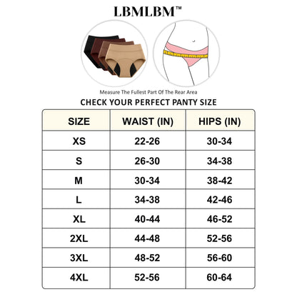 ❤️Last Day 50% OFF|LBMLBM™  100% Leak-Proof Underwear 4-pack