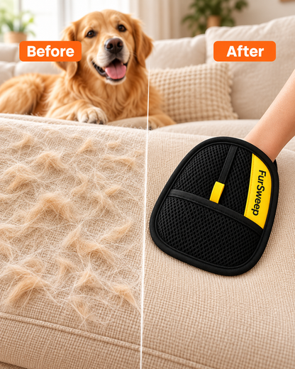 FurSweep™ Pet Hair Remover Mitt
