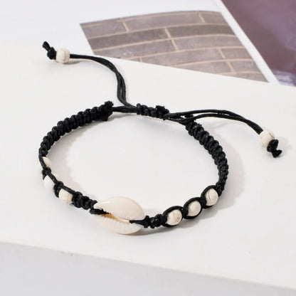 Summer Starfish Shell Braided Bracelet